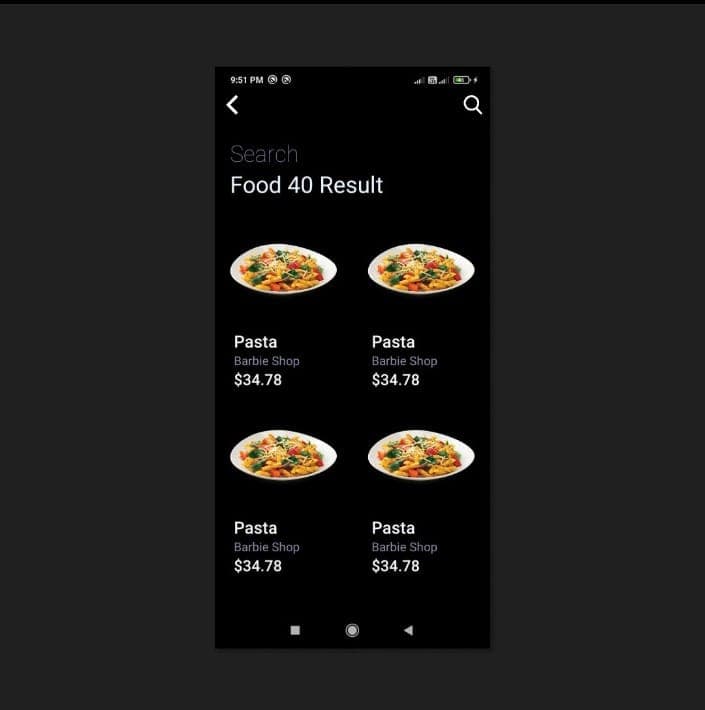 Food Search App